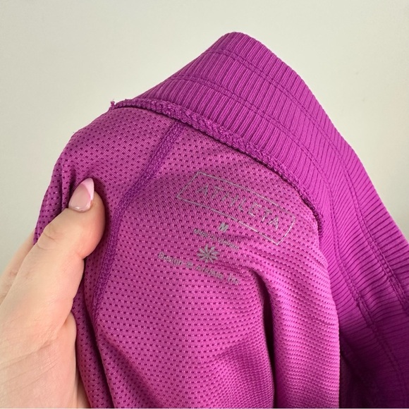 Athleta | Purple Pleated Side Tennis Skirt Workout Athletic Material Size Medium - Picture 4 of 4
